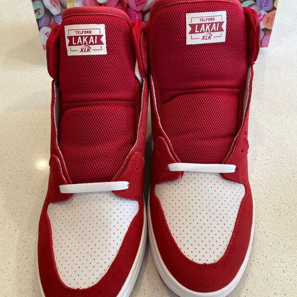 Lakai Telford High SMU - Valentine\'s Day 2023 - Size 12 - Red/White main image 5